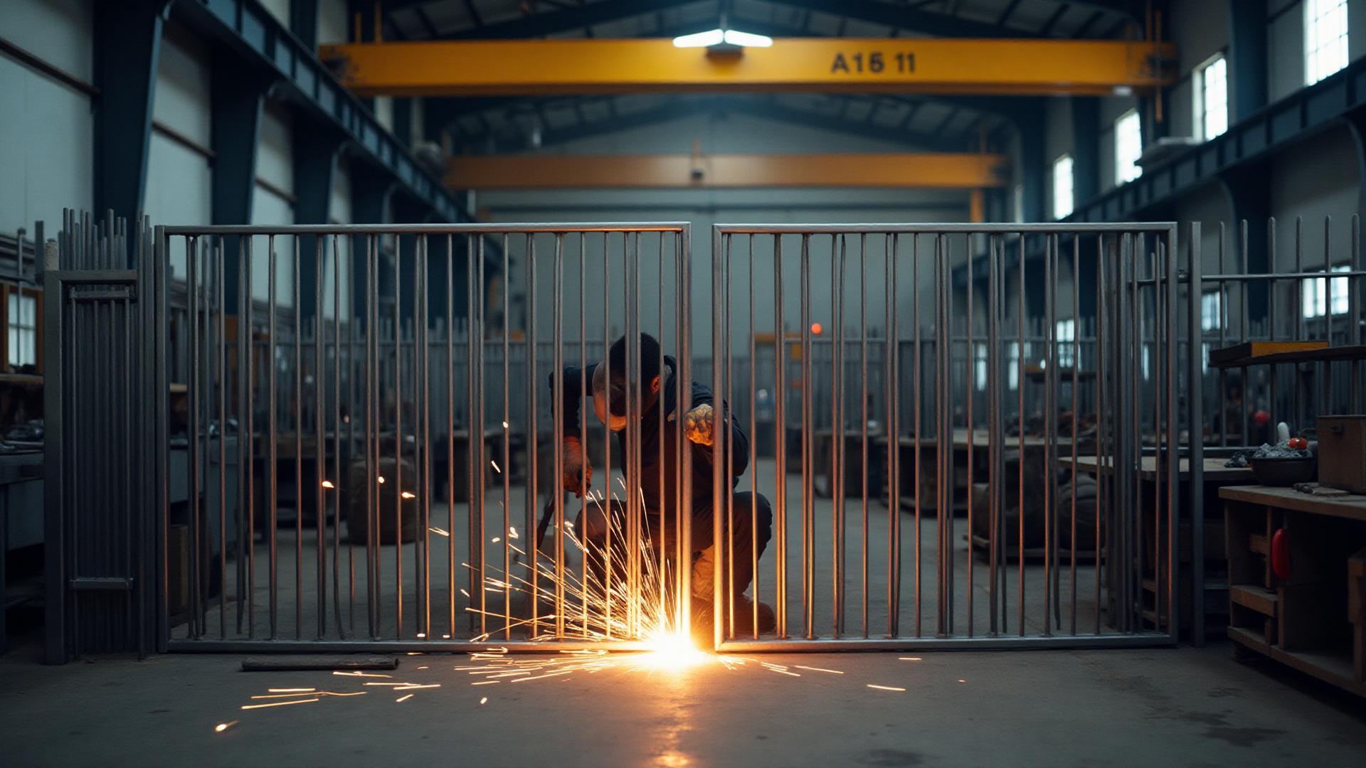 Premium metal fabrication showcase